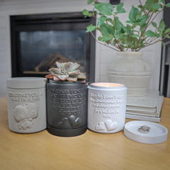 Gifting presentation with lavender aroma and multi use design.