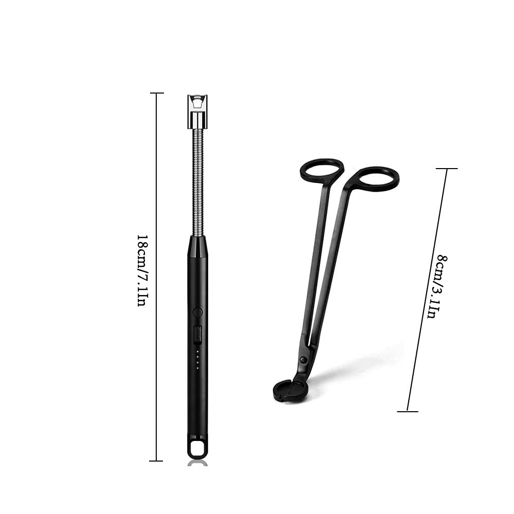 Candle wick cutter and wick trimming tool