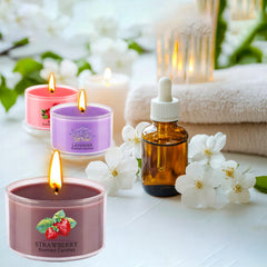 Rosemary-scented 1.6oz soy wax candle