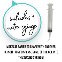 Applying SOCKIT Gel to a canker sore for relief