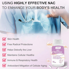 Glutathione-based skin brightening effects