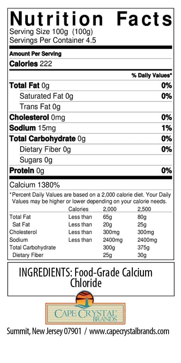 Sodium alginate powder jar from Cape Crystal kit