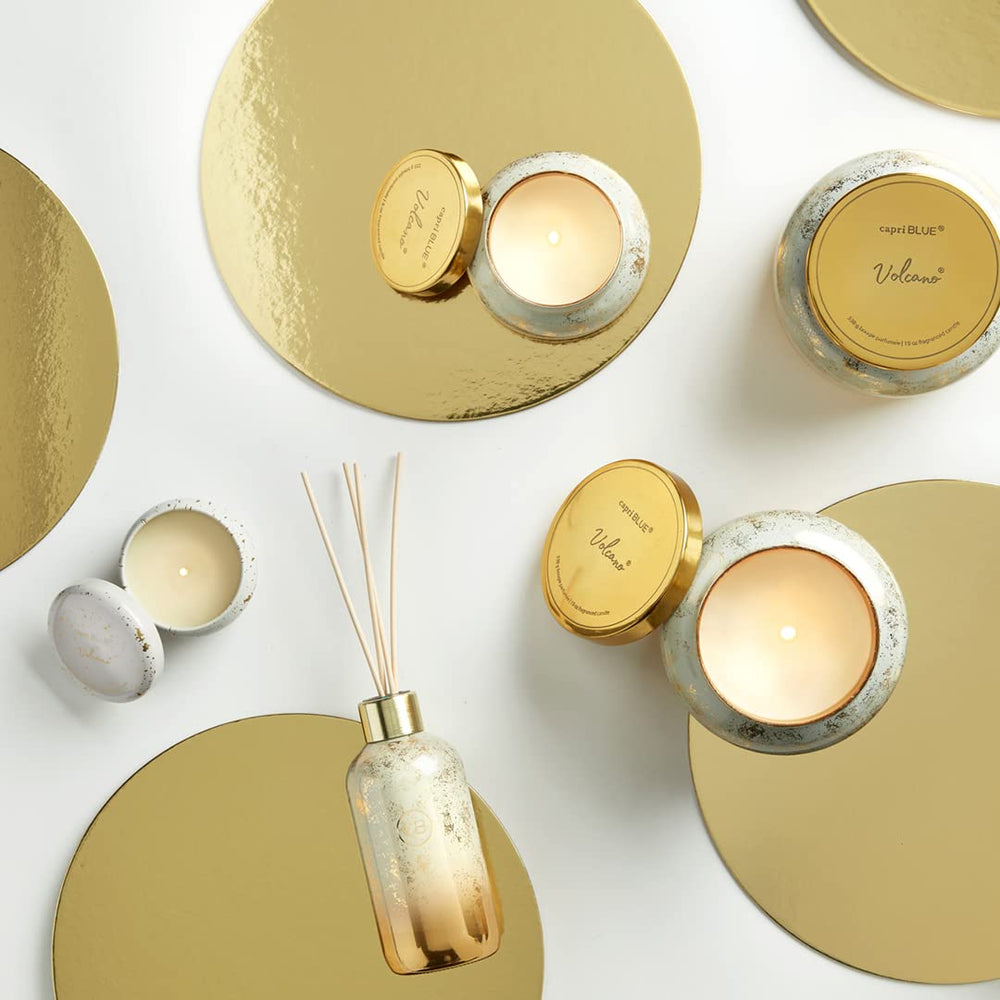 Diffuser sticks included with Capri Blue Glimmer Reed Diffuser Set