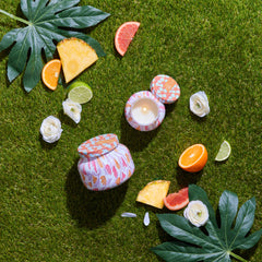 Pineapple Flower fragrance concept image showing notes