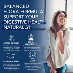 Caprylic acid and oregano with probiotics for candida support