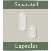 Capsule Connection separated empty Pullulan capsules - 00 size, vegan and vegetarian, 1000 count image 2