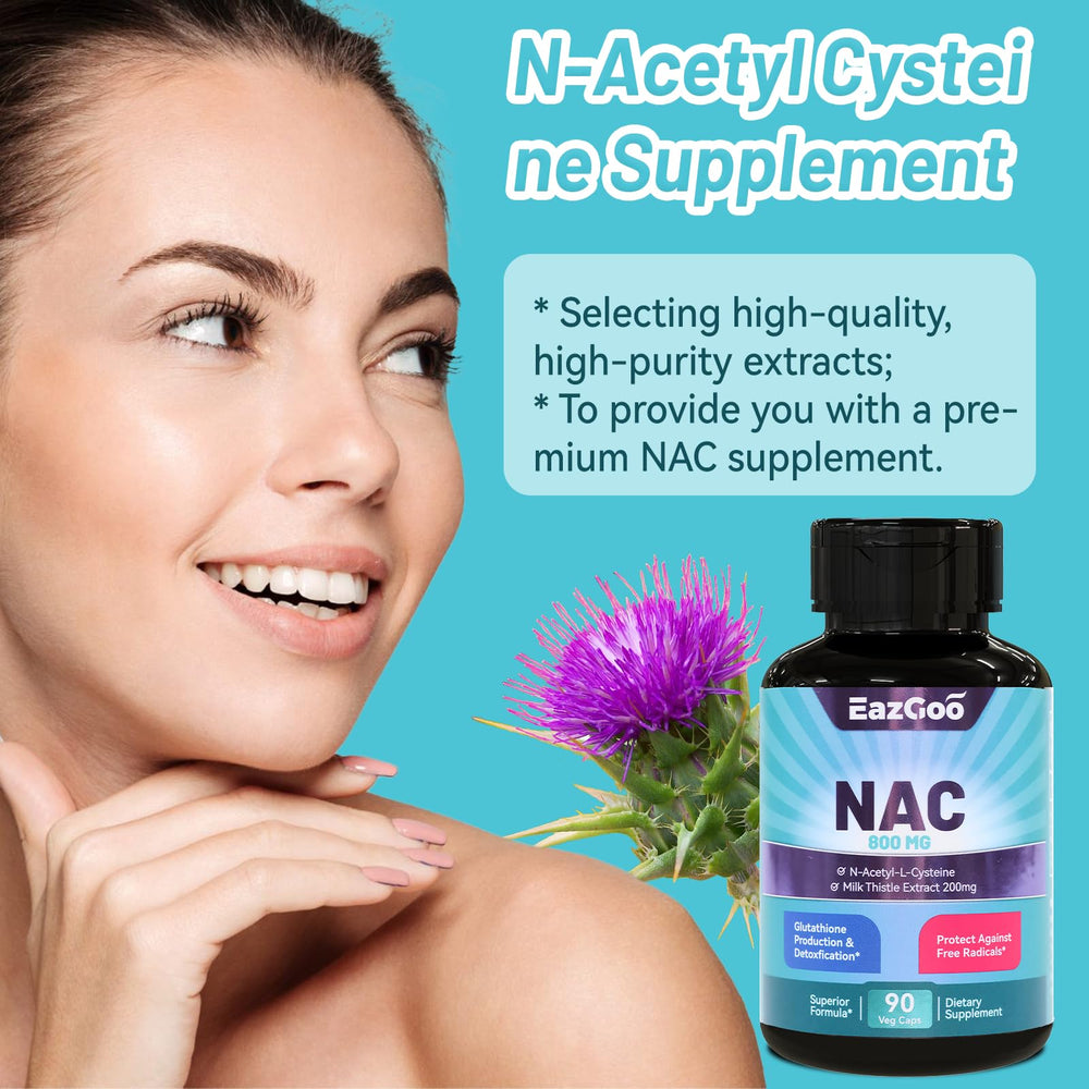 Close-up of NAC capsules