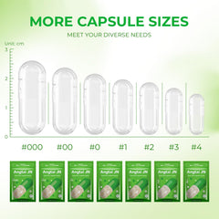 Easy-fill capsules showing tool kit
