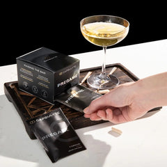Capsulyte Pregame capsules close-up for convenient pre-party use