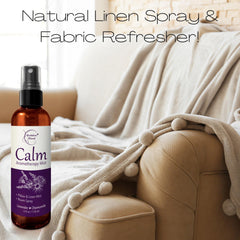 Car interior with lavender aromatherapy spray