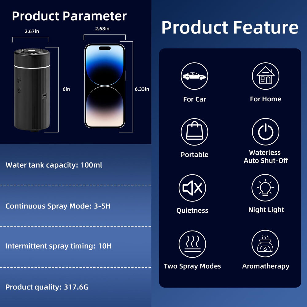 Dual spray modes: continuous and intermittent