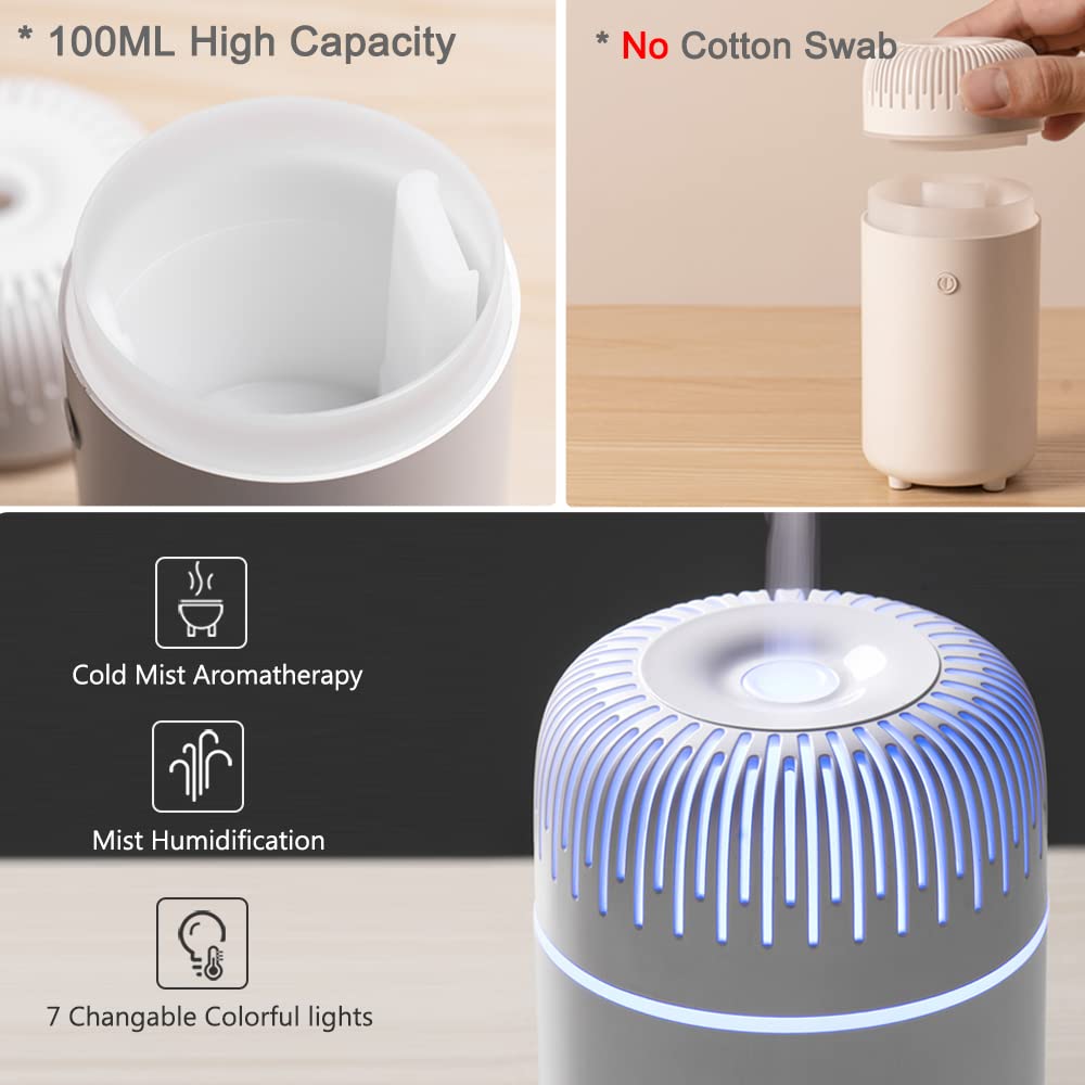 Compact mini diffuser suitable for home/office/bedroom