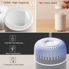 Compact mini diffuser suitable for home/office/bedroom