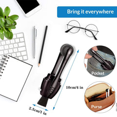 Carbon microfiber eyeglasses cleaner product shot