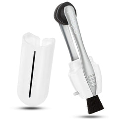 Peeps Eyeglass Lens Cleaner Injected White - front view