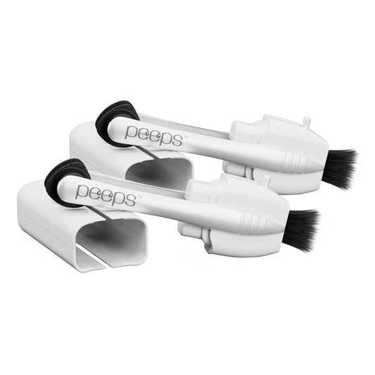 Front of CarbonKlean Peeps eyeglass cleaner white pack