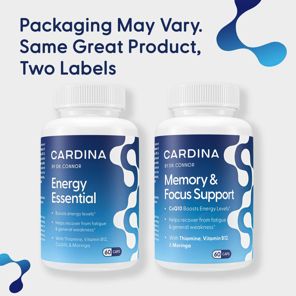 Lifestyle: woman taking Cardina B12 vitamin capsule