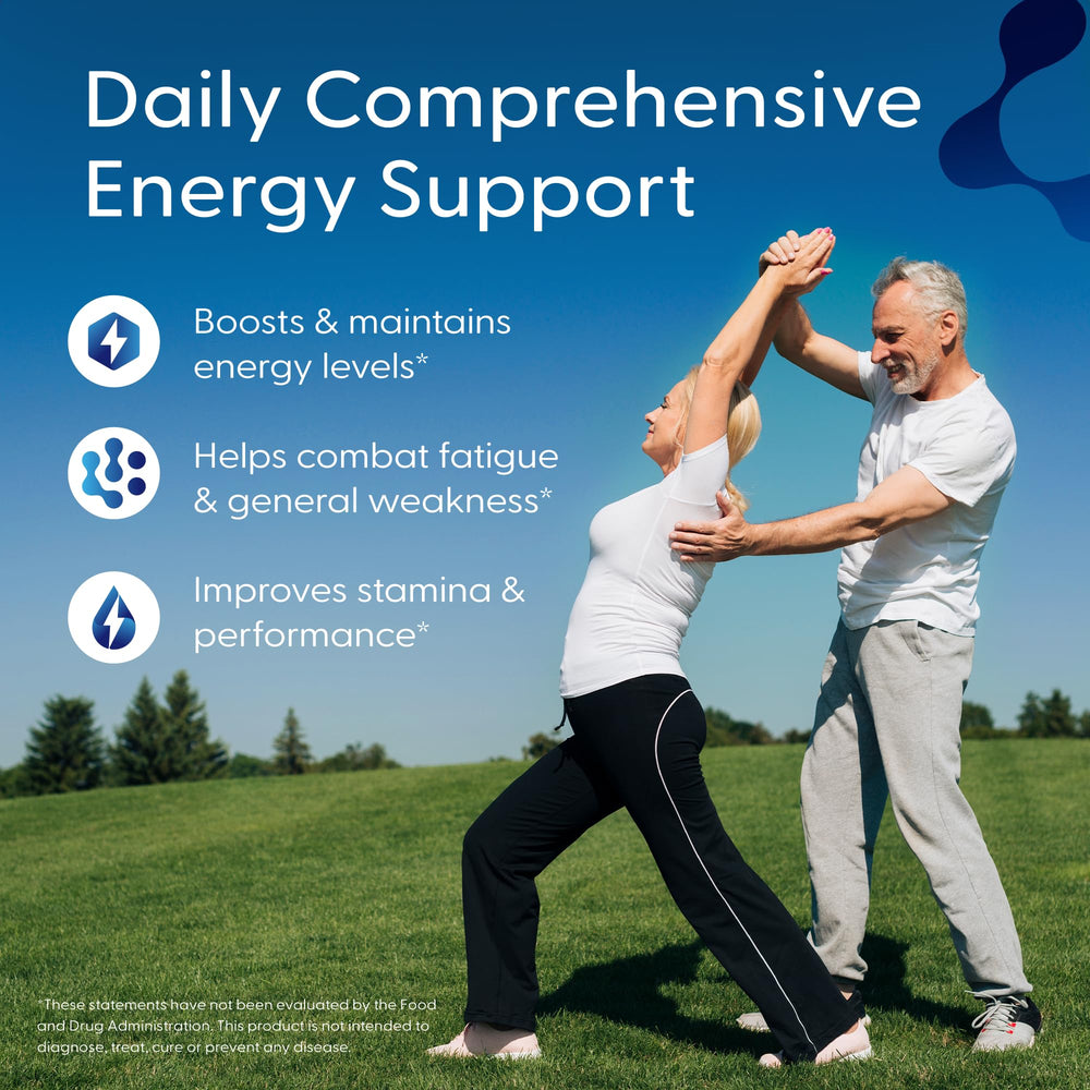 B12 and COQ10 ingredients highlighted for brain support