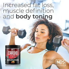 Closeup of Cardio Cuts NDS 4.0 label