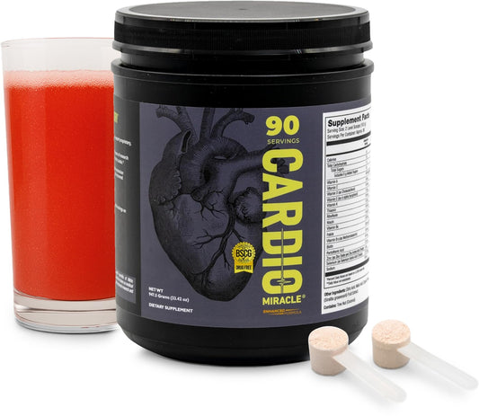 Cardio Miracle bottle and packaging