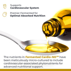 Cardio-ND liquid being poured into a glass