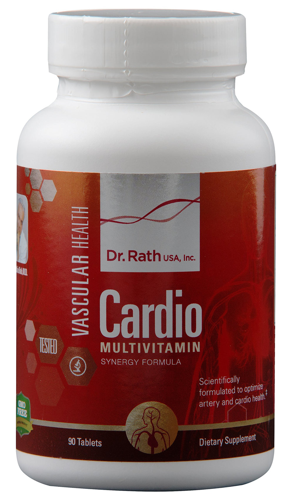 Dr. Rath Cardiovascular Health 90 Tabs bottle