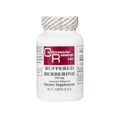 Cardiovascular Research Buffered Berberine 350 mg bottle, white, 90 capsules