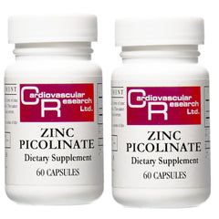 Cardiovascular Research Zinc Picolinate 25 mg bottle front view
