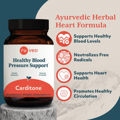 Carditone packaging with 30 vegetarian caplets
