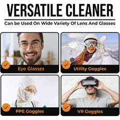 Coated lenses safe with anti fog wipes