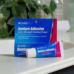 Oversized cap and ooze-control applicator on CareAll tube