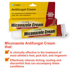 CareAll tamper-evident foil seal on each tube.