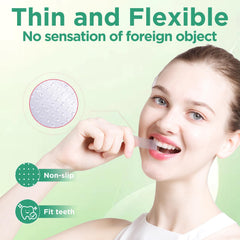 Mint flavor Carebest Teeth Whitening Strips for fresh breath
