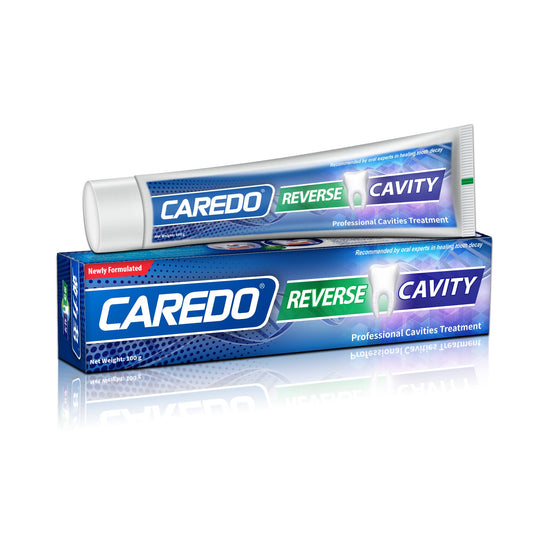 CAREDO toothpaste tube 100g hydroxyapatite fluoride-free