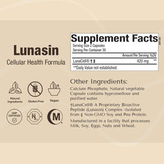 Carefast Lunasin benefits: cellular health, cardiovascular wellness, anti-inflammatory support