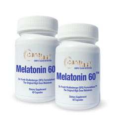 CAREFAST Pure Melatonin 60mg bottle front label