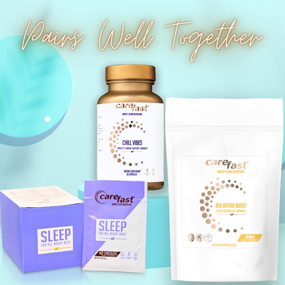 Holistic wellness branding for CAREFAST Melatonin