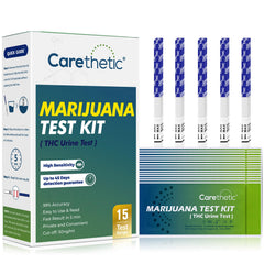 Carethetic THC Test Kit - home urine strip testing kit