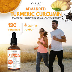 Caribou Nutrition turmeric curcumin label