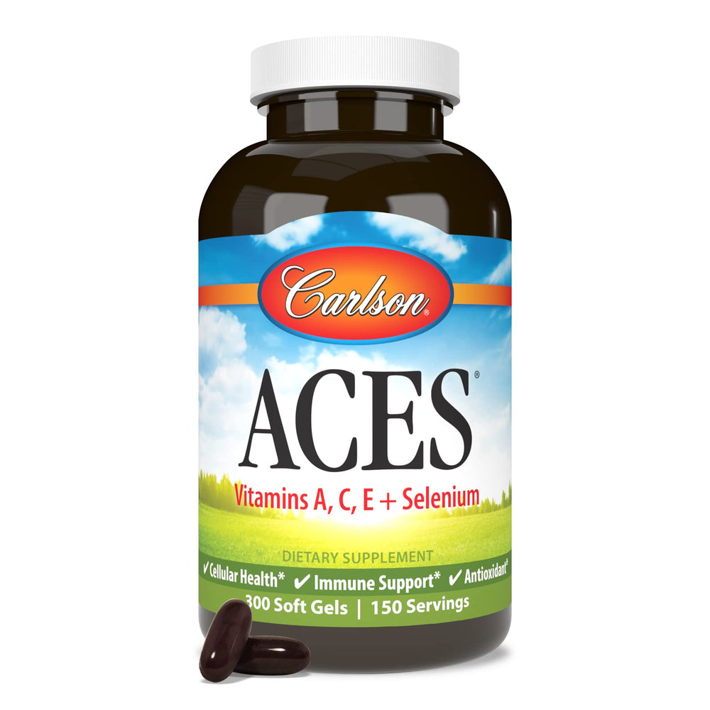 Carlson ACES bottle – side view