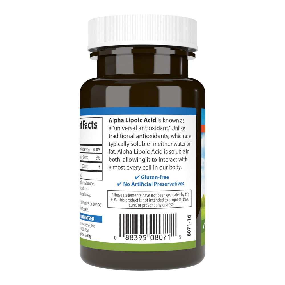 Supplement bottle on a white background