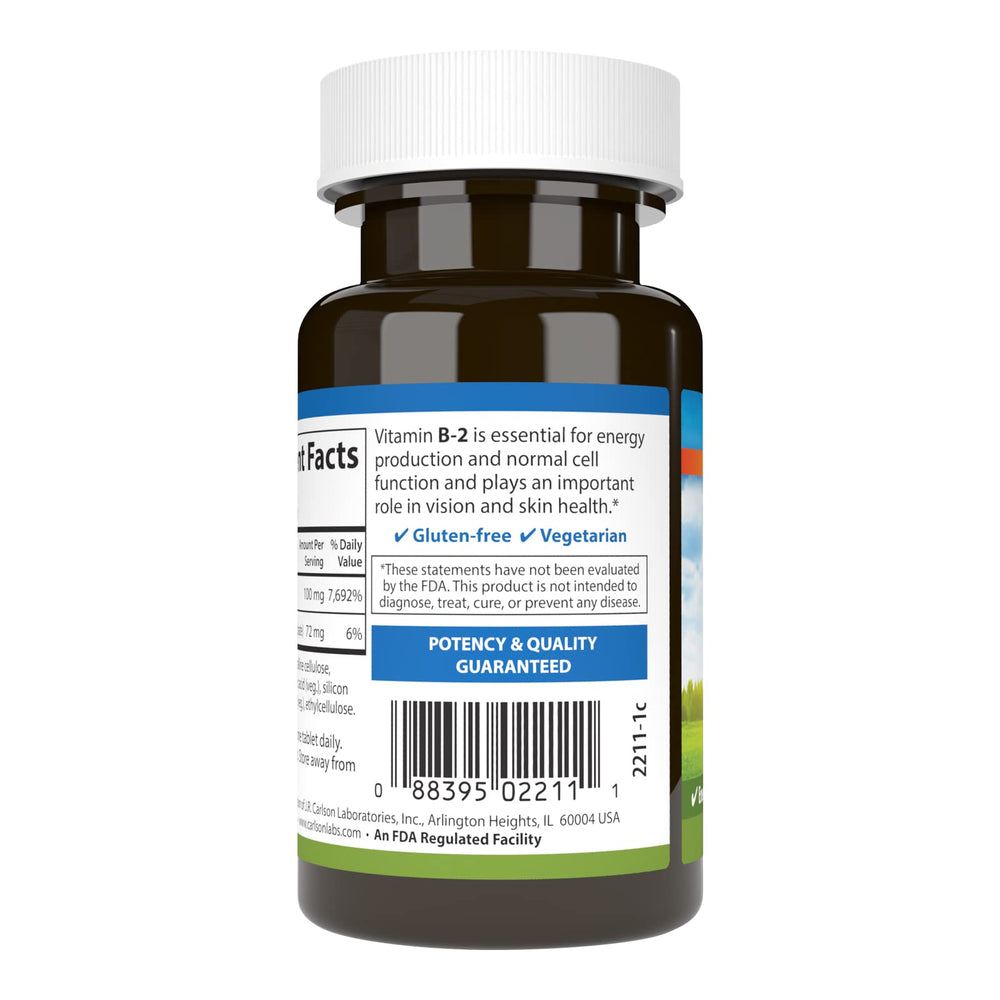 Energy production support concept for riboflavin