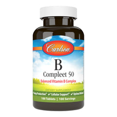 Carlson B Compleet 50 bottle – front view