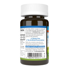 Carlson Chelated Iron label on bottle
