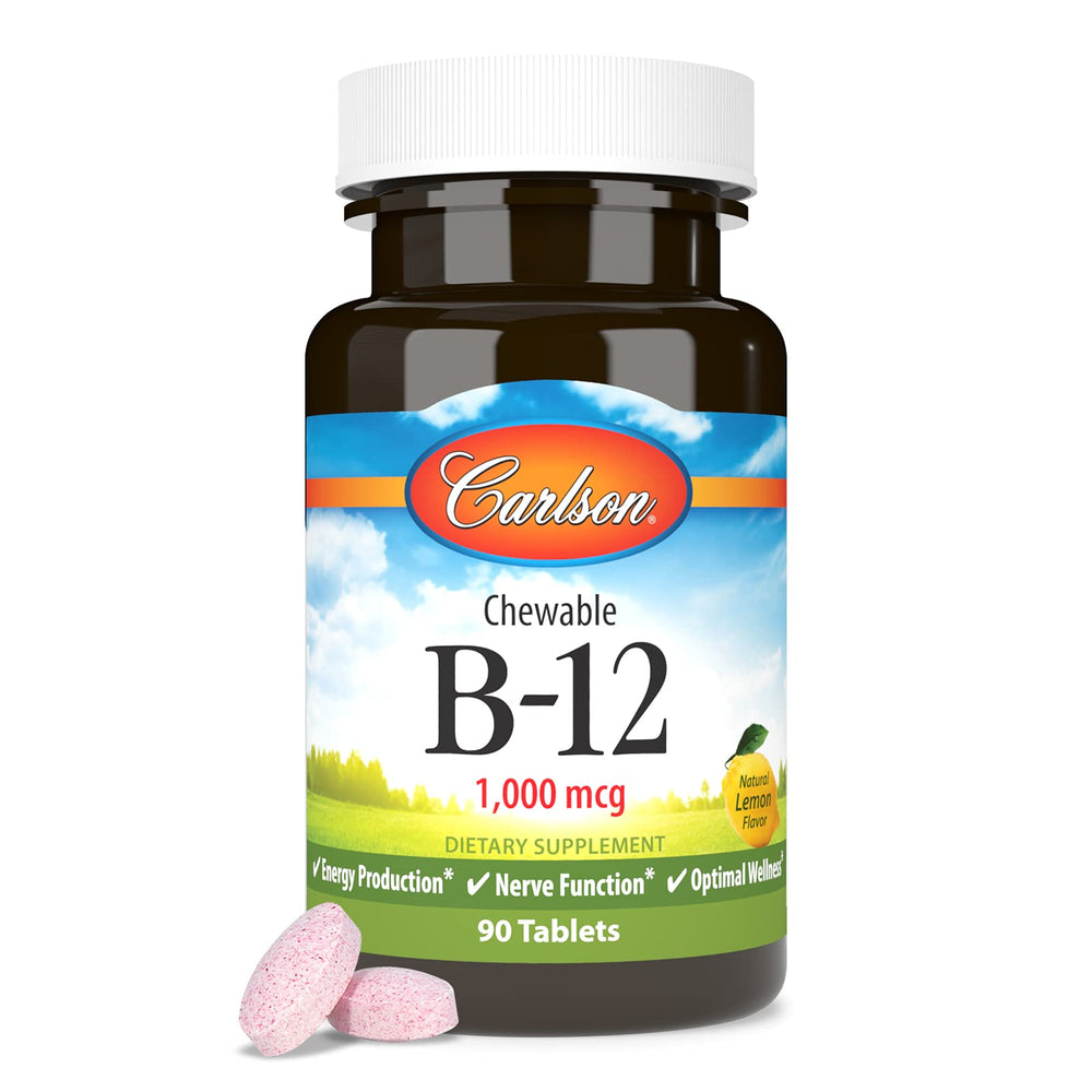 Carlson B-12 chewables – potency and quality guaranteed