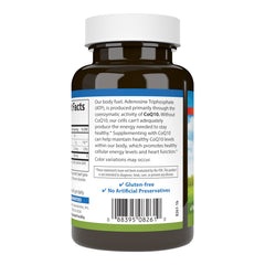 Carlson Co-Q10 bottle with label and cap