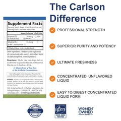 Two drops serving of Carlson D3 + K2