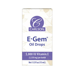 Skin nourished by Carlson E-Gem Oil Drops