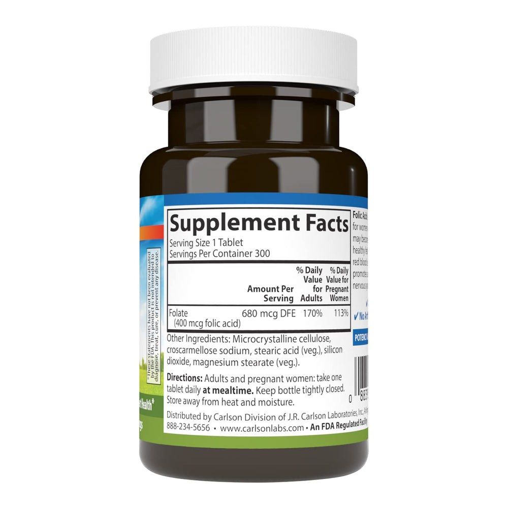 Prenatal support benefits of folic acid
