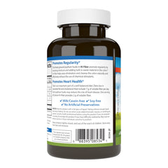 Heart health messaging on Carlson Hi-Fiber bottle